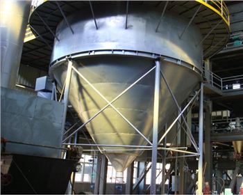 陜西陶瓷噴霧干燥塔的運(yùn)行過(guò)程